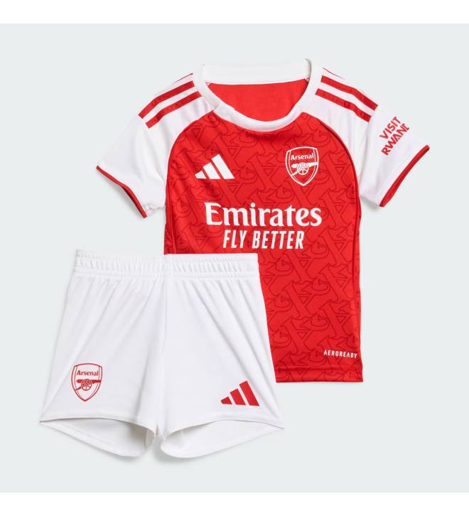 ADIDAS Arsenal 25/26 Home Baby Kit Kids JI9535 ADIDAS Arsenal 25/26 Home Baby Kit Kids JI9535